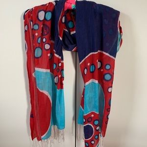Lilly Pulitzer murfee fringe scarf